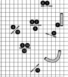 Bana ag träning 9 feb 2014